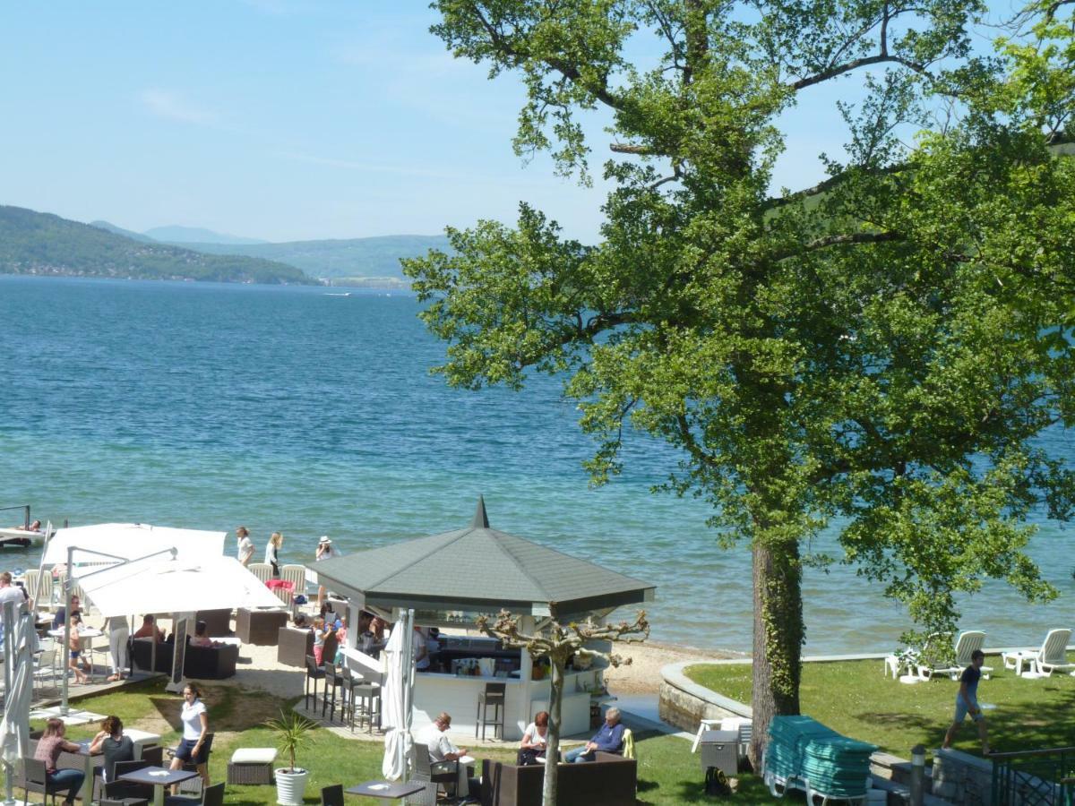 La Baie Des Voiles ,Vue Lac D'Annecy ,Plage Privee Дюeн Екстериор снимка