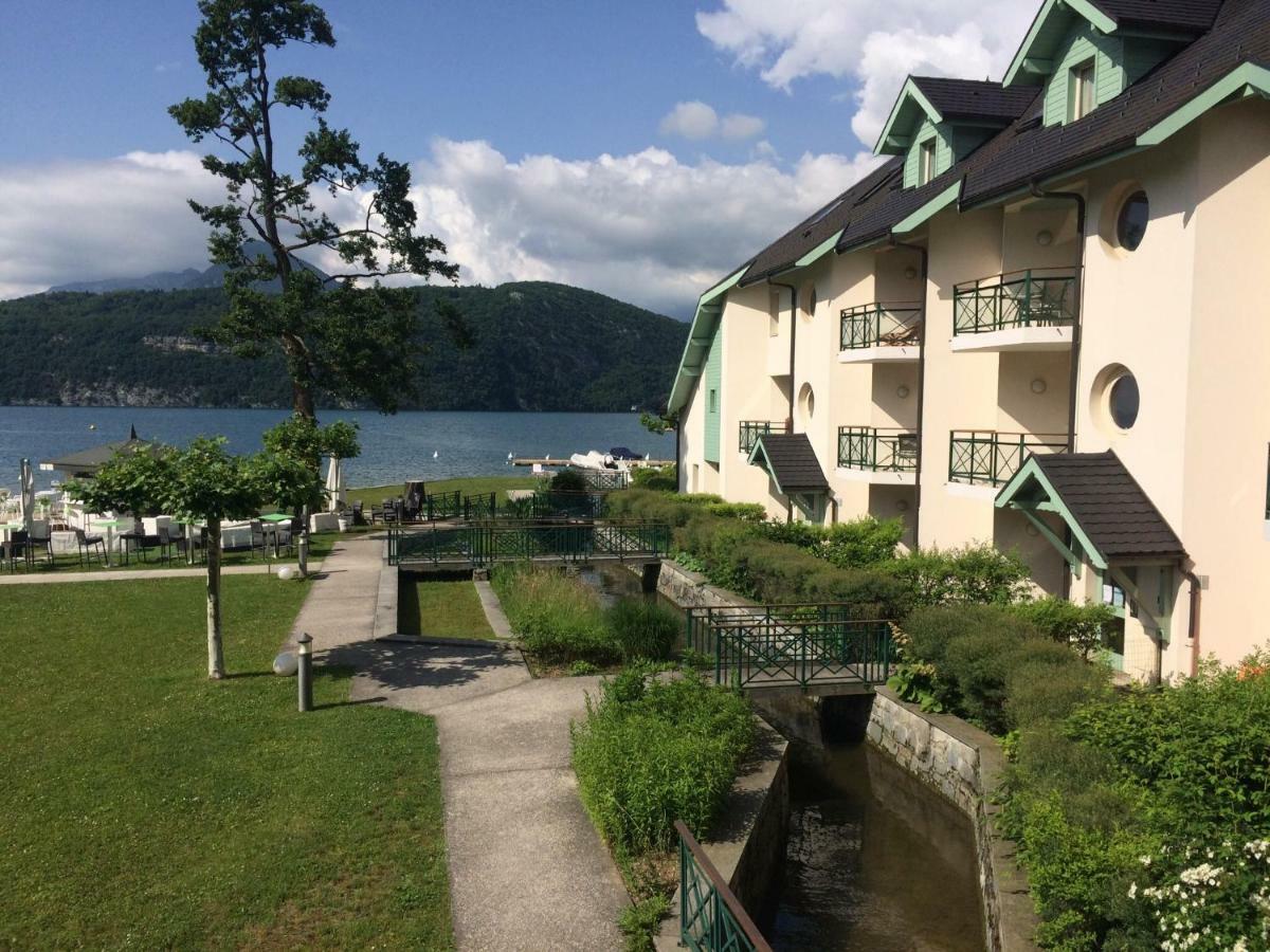 La Baie Des Voiles ,Vue Lac D'Annecy ,Plage Privee Дюeн Екстериор снимка